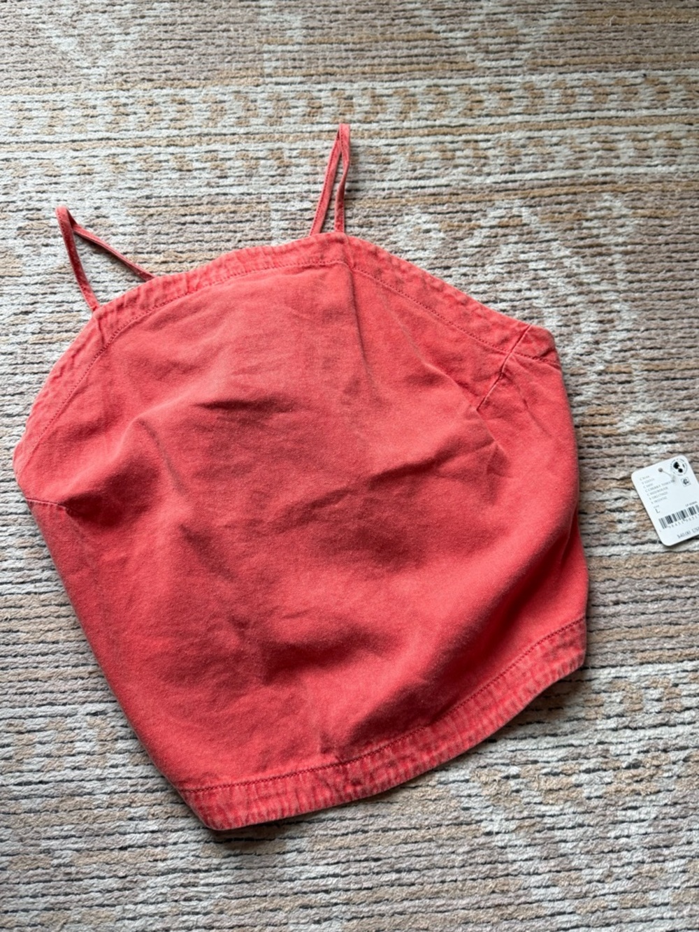Free People Citrus Spash Top